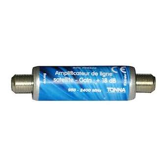 Amplificateur de ligne BIS - Gain 18 dB - Passage alimentation E/S|Tonna-TOQ759233