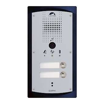 Portier audio vidéo 2 boutons d'appel conforme loi Handicap|Castel-CST660.6100