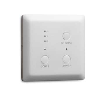 Platine de commande murale permettant de sélectionner à distance une des 3 sourc|Bosch sono-PHSPLE-WP3S2Z-EU