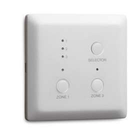 Platine de commande murale permettant de sélectionner à distance une des 3 sourc|Bosch sono-PHSPLE-WP3S2Z-EU