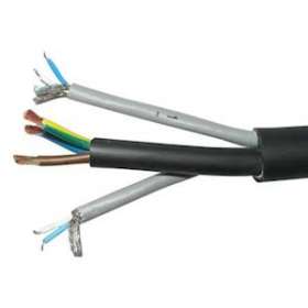 DUOLIGHT, Câble d'alimentation + signal combiné (3x2.5mm² + 2x 2x0.34mm²), noir|Sonoprof-ONF00016156