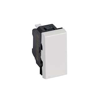 Poussoir 6A 250V~ Mosaic 1 module - blanc antimicrobien|Legrand-LEG078714