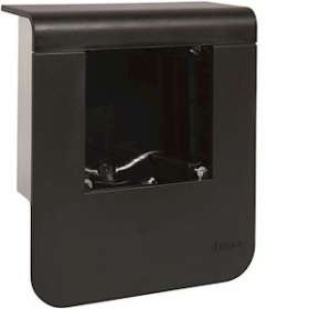 Support SL20055 nu noir|Hager-HAGSL200559039011