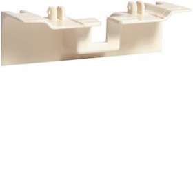 Pièce recouvrement support d'appareillage pour plinthe SL15100 Pure|Hager-HAGSL15100AF9016