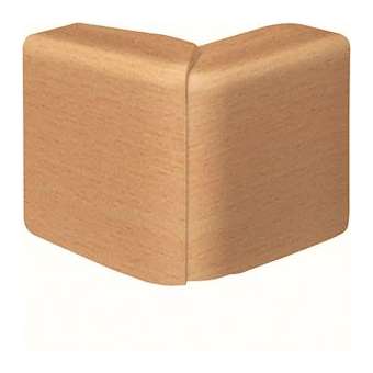 Angle extérieur variable pour plinthe SL20055 hêtre|Hager-HAGSL200553D2