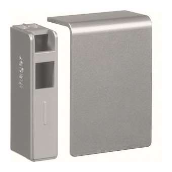 Embout pour plinthe SL20055 alu|Hager-HAGSL200556D1