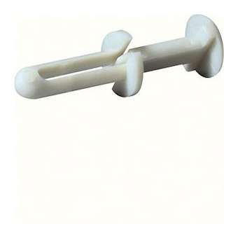 Rivet pour trou de perçage 4mm sans halogene résistance de serrage 4-7mm gris|Hager-HAGL5123