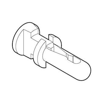 Rivet renforcé D4mm pour toutes les dimensions de goulottes Segma|Planet wattohm-PLW25017