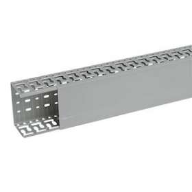 Goulotte Segma oblongue 120mmx80mm - Pas de 50mm - 1 couvercle - Longueur 2m-PVC|Planet wattohm-PLW23052