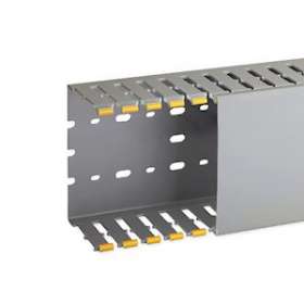 Goulotte de câblage au pas de 20 T1-N 120x80 grise|Iboco-IBOB00835