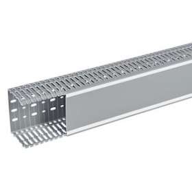 Goulotte Lina25 120x80mm PVC gris RAL7030 - longueur 2m|Legrand-LEG636025