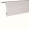 Profilé de recouvrement beha-set PVC h 230mm x p 190mm RAL 7035 gris clair