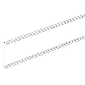 Plaque arrière pr goulotte lifea p 60mm h 110mm PVC rigide RAL 9010 blanc paloma|Hager-HAGFB6011029010