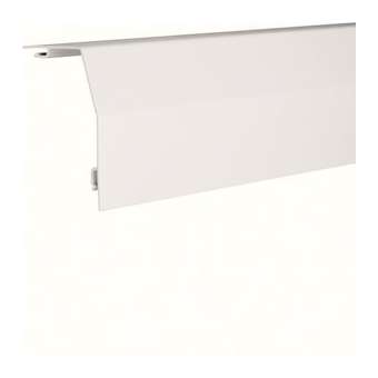 Profilé de recouvrement beha-set PVC h 230mm x p 190mm RAL 9010 blanc paloma|Hager-HAGRK2309010