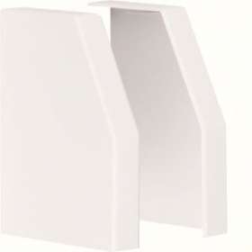Embout de fermeture beha-set droit-gauche pour RK150 RAL 9010 blanc paloma|Hager-HAGL22359010