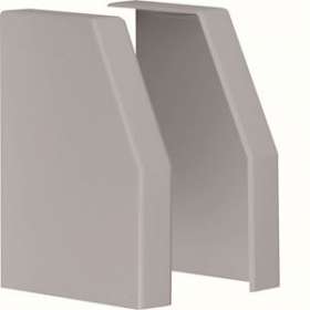 Embout de fermeture beha-set droit-gauche pour RK150 RAL 7030 gris|Hager-HAGL22357030
