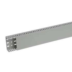 Goulotte Segma 100mmx40mm - Pas de 6mm à 6,5mm - 1 couvercle - Longueur 2m - PVC|Planet wattohm-PLW21158