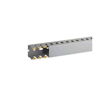 Goulotte de câblage au pas de 20 T1-N 40x40 grise|Iboco-IBOB02565