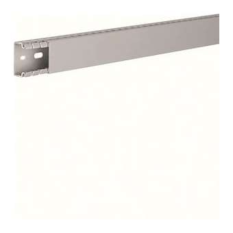 Goulotte de câblage complète BA7 prof 25mm l 40mm RAL 7030 gris|Hager-HAGBA725040
