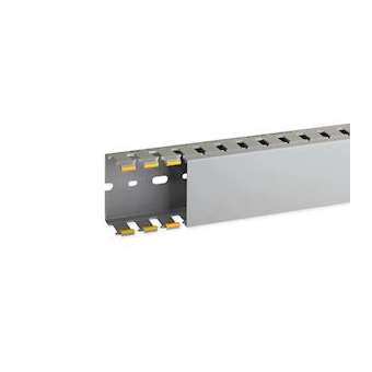 Goulotte de câblage au pas de 20 T1-N 60x40 grise|Iboco-IBOB00831