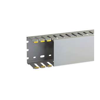 Goulotte de câblage au pas de 20 T1-N 80x60 grise|Iboco-IBOB00833