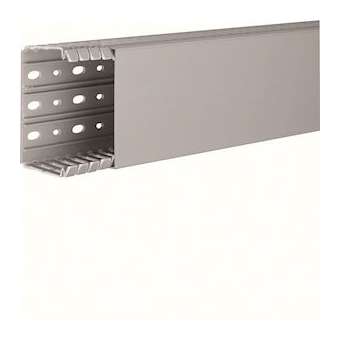 Goulotte de câblage complète BA7 prof 60mm l 100mm RAL 7030 gris|Hager-HAGBA760100