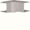 Angle intérieur variable lifea pour LF/LFF60060 h 60mm x p 60mm RAL 7030 gris|Hager-HAGLFF6006047030