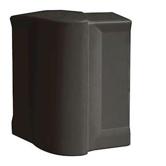 Angle extérieur queraz enclipsage direct pour GBD50131 RAL 9011 noir|Hager-HAGGBD5013139011
