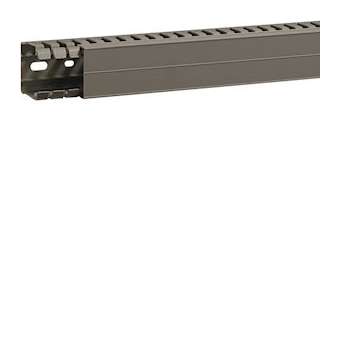 Goulotte de câblage complète BA7A 40x40 RAL 7030 gris|Hager-HAGBA7A40040
