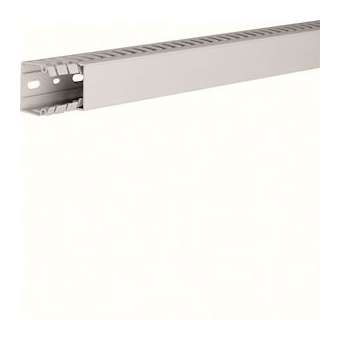 Goulotte de câblage sans halogène en PC-ABS beha-set l 40mm x p 40mm gris clair|Hager-HAGHA740040
