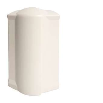 Angle extérieur queraz enclipsage direct pour GBD50190 RAL 9010 blanc paloma|Hager-HAGL44129010