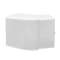 OptiLine 70 goulotte pvc blanc polaire 80 x 55 - angle extérieur|Schneider Electric-SCHISM11102P