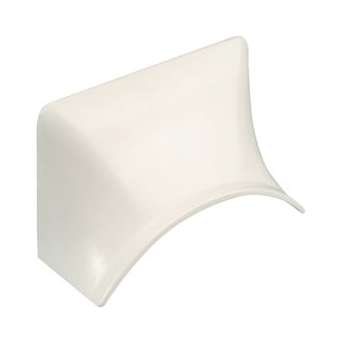 Dérivation pour goulotte Logix 45 vers passages de plancher - PVC - Blanc Artic|Planet wattohm-PLW12019