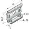 Clips multifonction T25/50, largeur maxi 200 mm, SZ