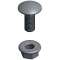 Boulon poêlier TRCC M6x12 HE, A4/316|Niedax France-NDX529001