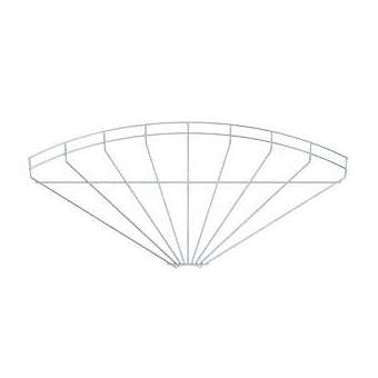 Coude en treillis à 90DEG GRB 90 550 FT|Obo bettermann france-BTM6002250