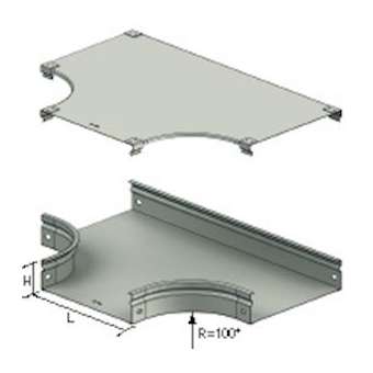 P31-Té 50x50 GC|Legrand Cable Management-CAF343103