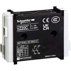 TeSys Vario - bloc de contacts - 1F fermeture retardée + 1O ouverture avancée|Schneider Electric-SCHVZ7