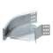 Coude à 45DEG RB 45 830 FS|Obo bettermann france-BTM7000510