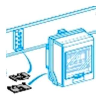 Canalis KN - détrompage pour sortie et coffret de dérivation - bleu|Schneider Electric-SCHKNB160ZL40