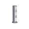OptiLine 70 - colonnette aluminium 2 faces 2x140mm