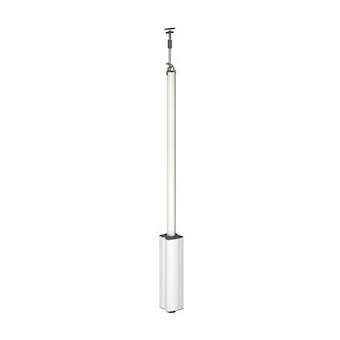 OptiLine 45, colonne fixe à vérin aluminium laqué blanc P 4 faces de 3,1 à 3,5 m|Schneider Electric-SCHISM20143P