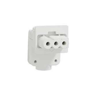 Unica System+ - Connecteur Mini Wieland GST15i3S femelle coudé - lot de 5|Schneider Electric-SCHINS44306