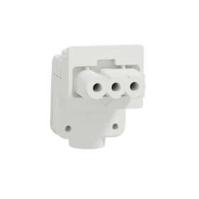 Unica System+ - Connecteur Mini Wieland GST15i3S femelle coudé - lot de 5|Schneider Electric-SCHINS44306