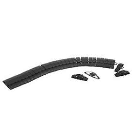 Unica System+ - Passe-câbles au sol flexible et extensible - Noir|Schneider Electric-SCHINS61200