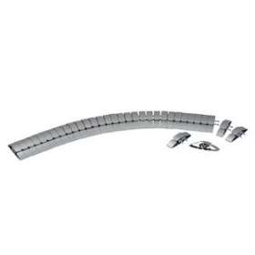 Unica System+ - Passe-câbles au sol flexible et extensible - Gris|Schneider Electric-SCHINS61201