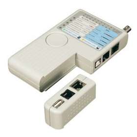 Testeur de câblage RJ45, RJ11, RJ12, BNC et USB|Gigamedia-GGM908CTR2
