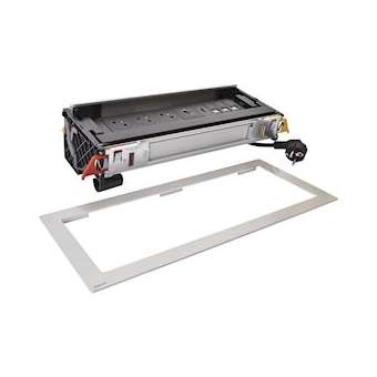 Flip-up Incara 3x2P+T Surface + USB A+C + 3xRJ45 + HDMI - 12 modules métal|Legrand-LEG654853