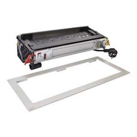 Flip-up Incara 3x2P+T Surface + USB A+C + 3xRJ45 + HDMI - 12 modules métal|Legrand-LEG654853
