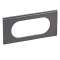 Plaque Céliane Matières 4 à 5 modules - finition Black Nickel|Legrand-LEG069035